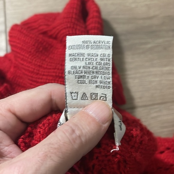 American rag live tuni wide turntleneck and croche sweater, size S - Picture 7 of 7